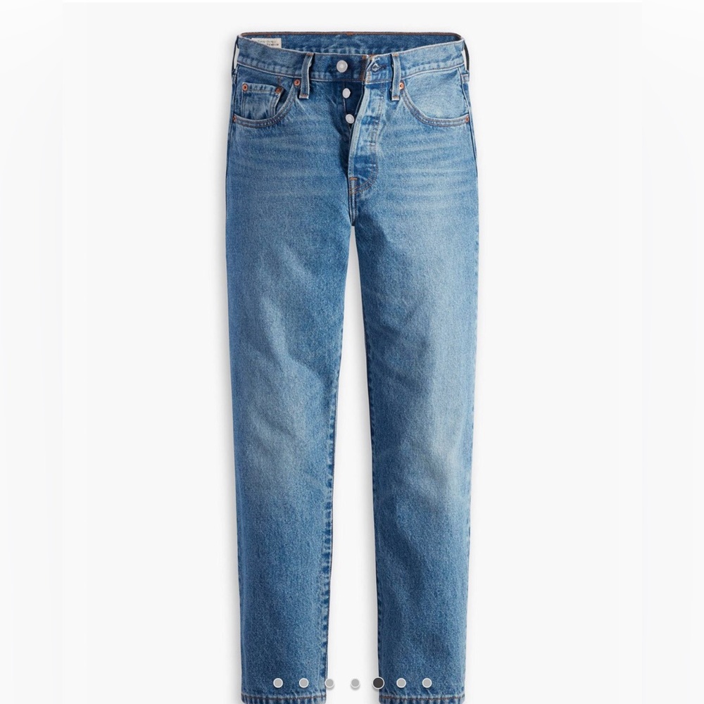 Levi’s Premium 501 Original Cropped Jeans